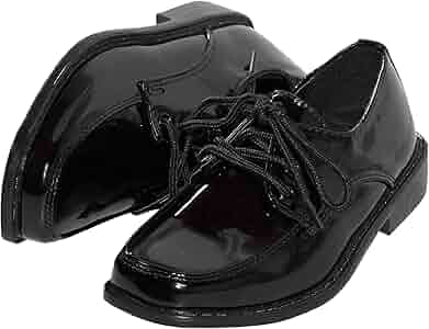 Amazon.com | Tuxgear Baby-Boys Square Toe Patent Leather